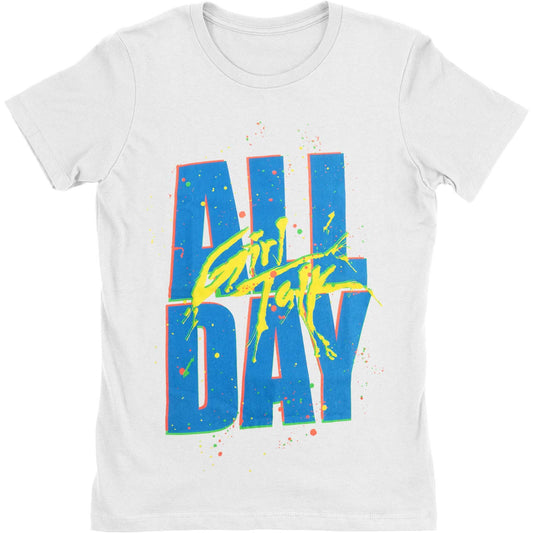 Girl's White All Day Junior Top