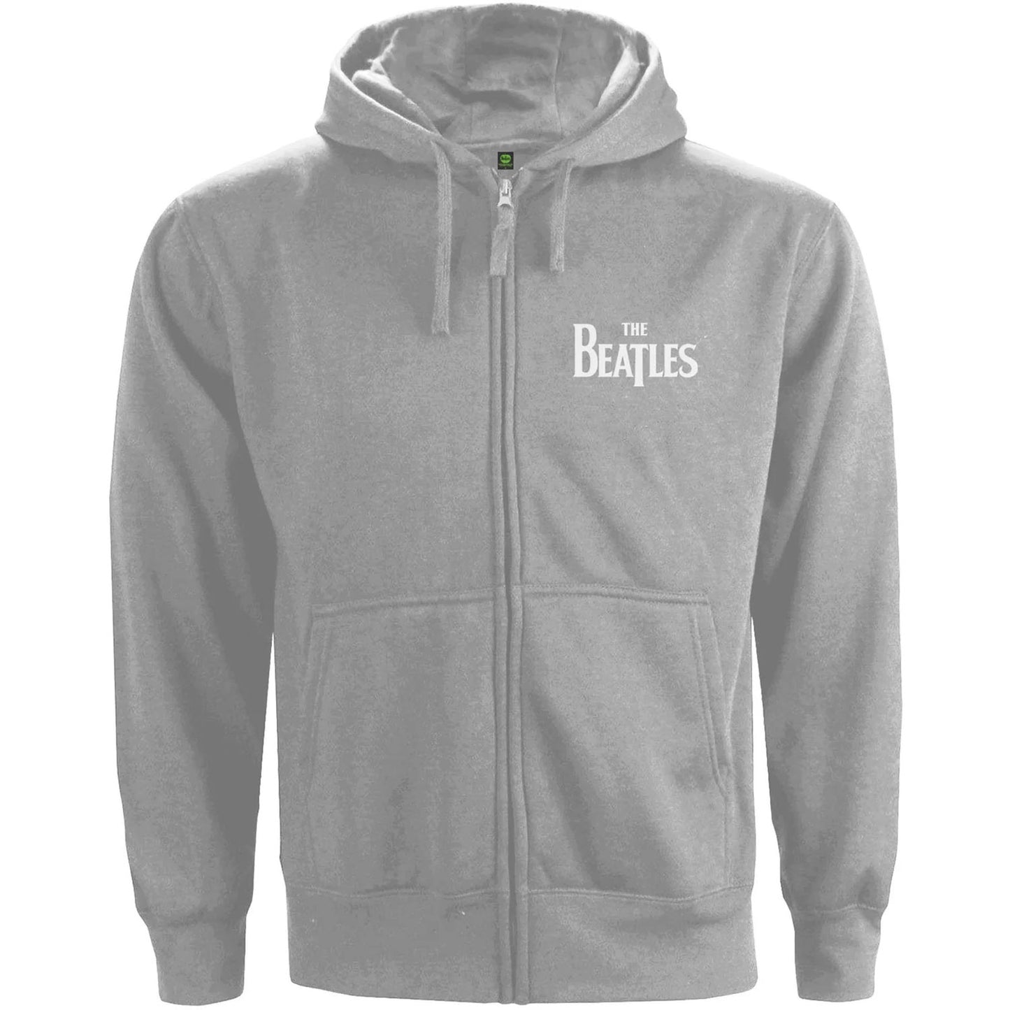 Beatles White Album (Back Print) Zippered Hooded Sweatshirt