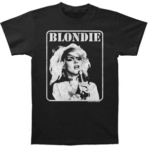 Blondie Presente Poster Slim Fit T-shirt Front