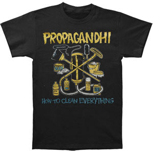 Propagandhi How To Clean Everything Slim Fit T-shirt Front