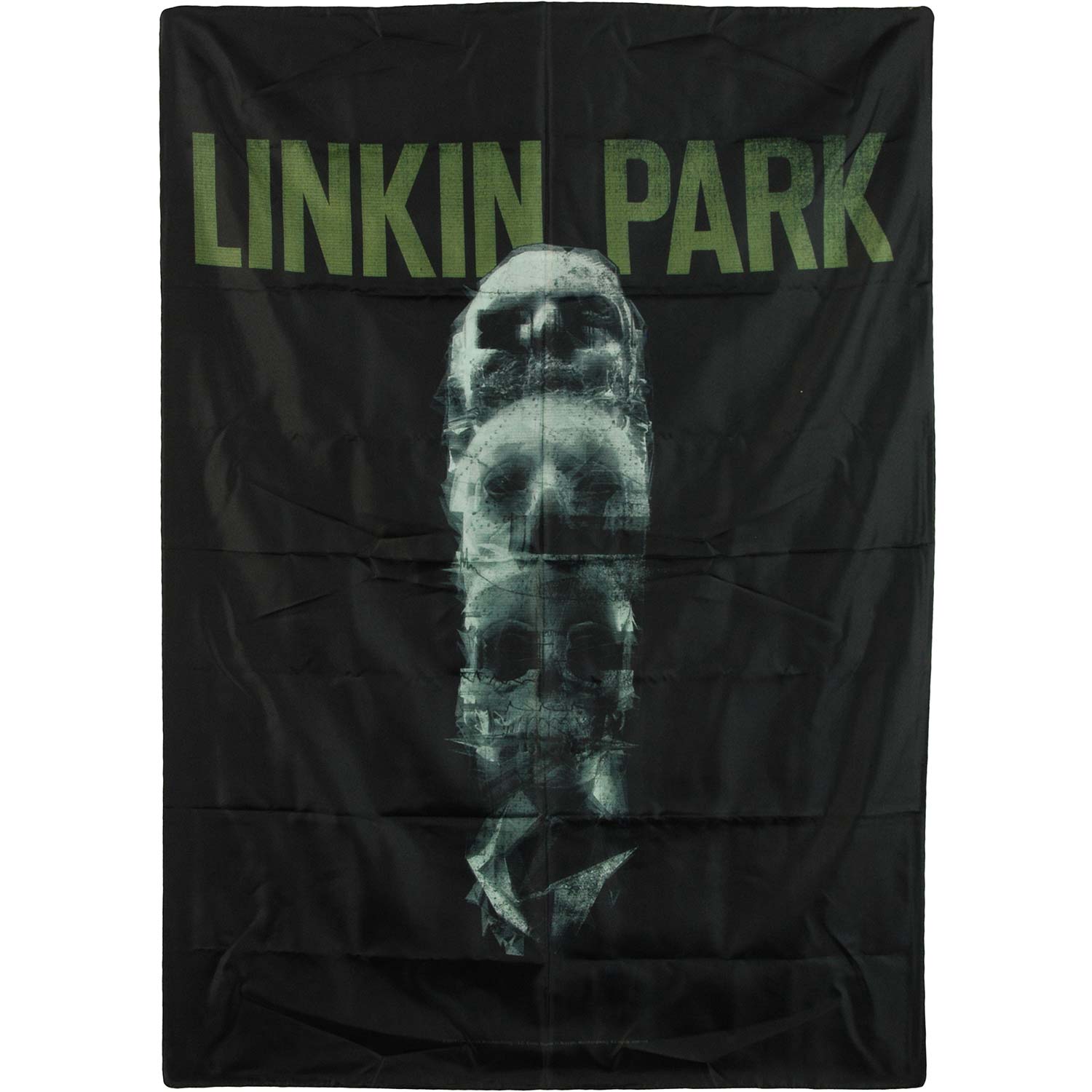 Linkin Park Skull Totem Poster Flag Front