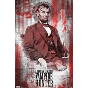 Abraham Lincoln Vampire Hunter Stake Domestic Poster Front