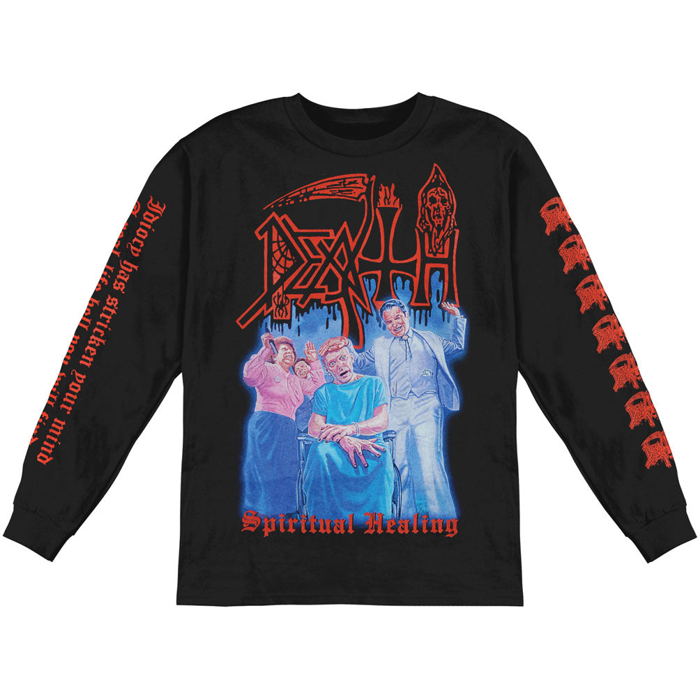 Death Spiritual Healing Long Sleeve Front