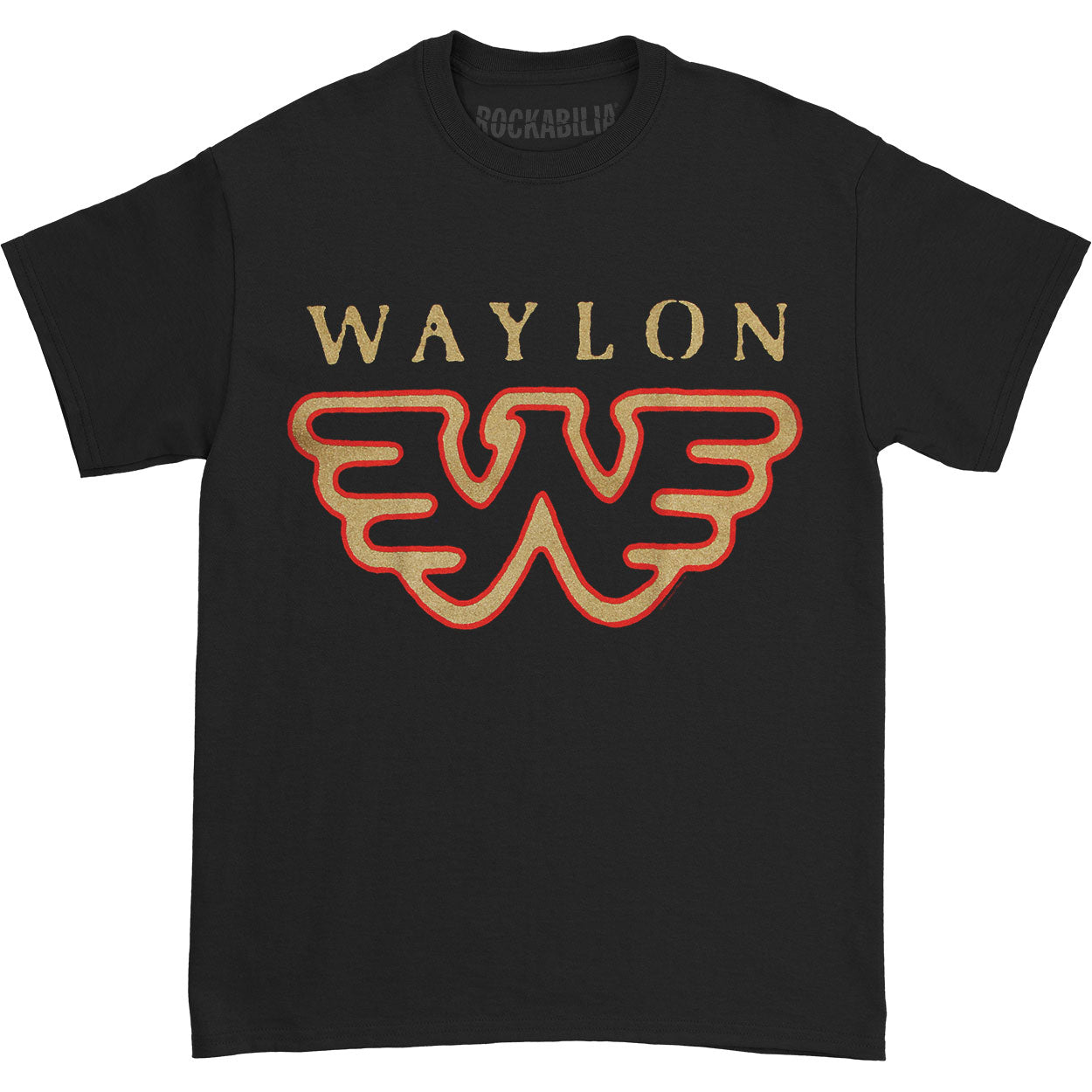Waylon Jennings Flying W T-shirt Front