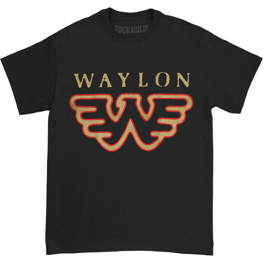 Waylon Jennings Flying W T-shirt Front