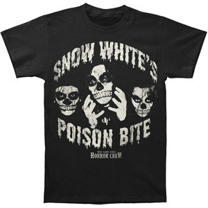 Snow White's Poison Bite Horror Crew T-shirt Front