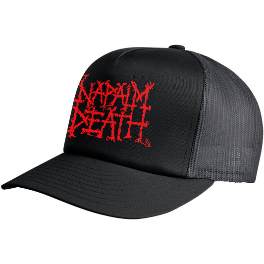 Napalm Death Logo Trucker Cap Front