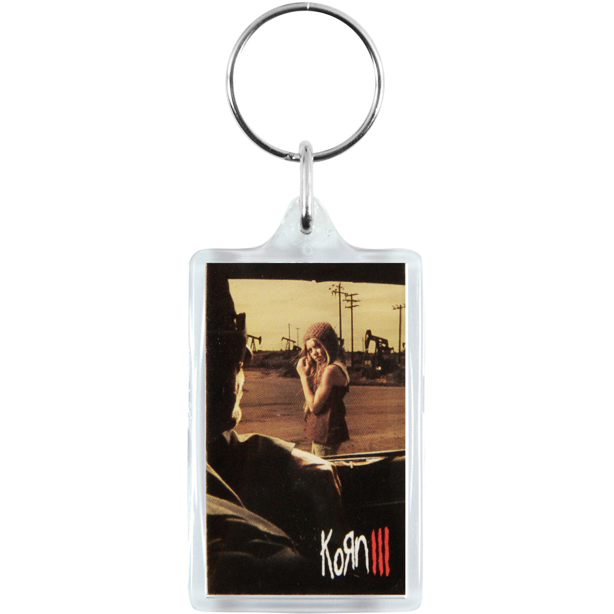 Korn Miss Sunshine Plastic Key Chain Front