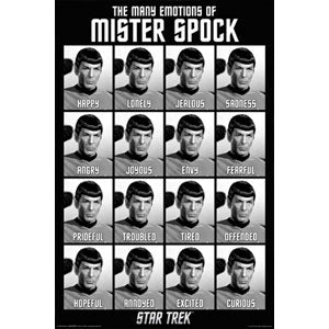 Star Trek Emotions Of Spock Domestic Poster