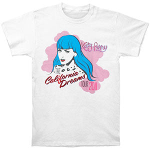 Katy Perry California Dreams 2011 Tour Slim Fit T-shirt Front