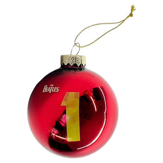 Beatles 1 Album Christmas Ornament Front
