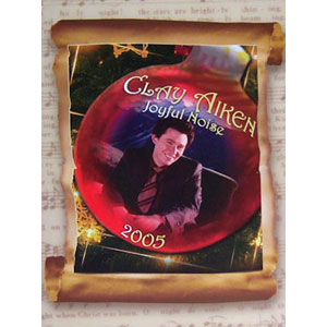 Clay Aiken Joyful Noise Tour Book Front