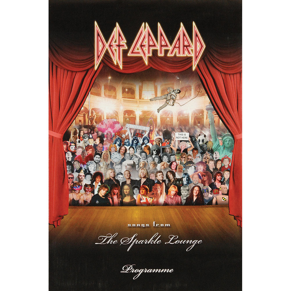 Def Leppard Sparkle Lounge Tour Book
