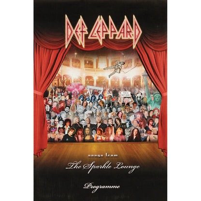 Def Leppard Sparkle Lounge Tour Book