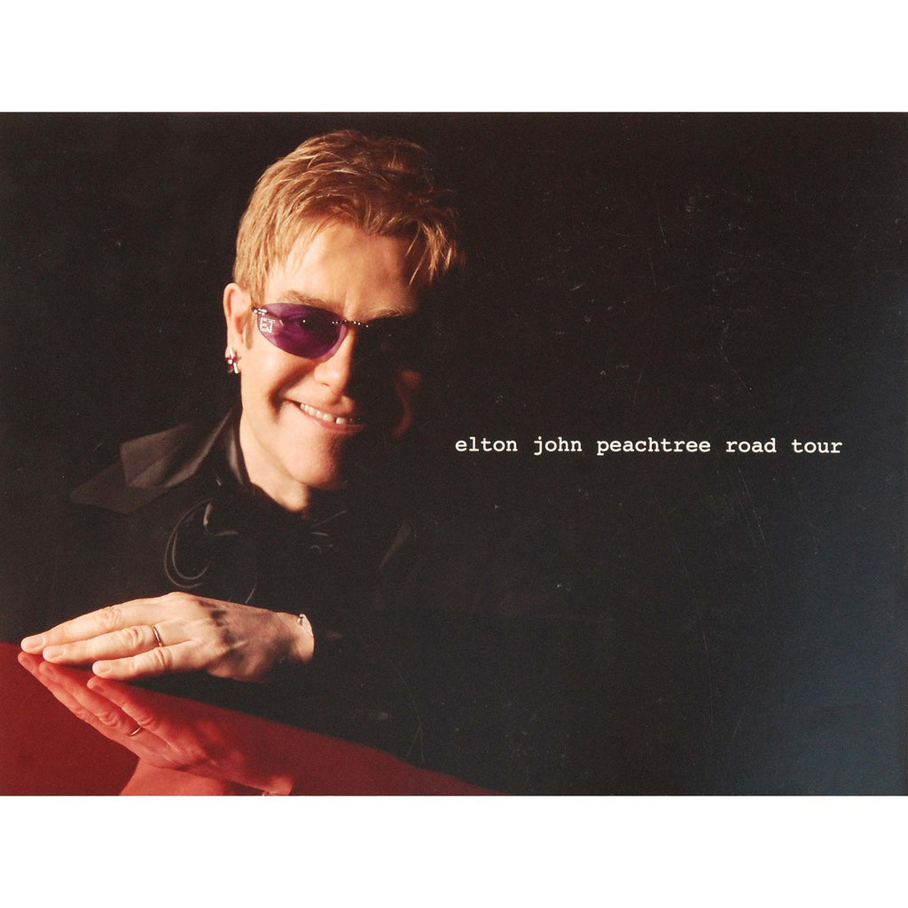 Elton John Peachtree Road Tour Book 130598 | Rockabilia Merch Store