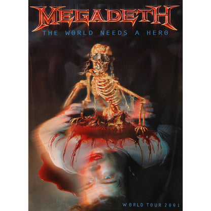 Megadeth The World Needs A Hero Tour Book