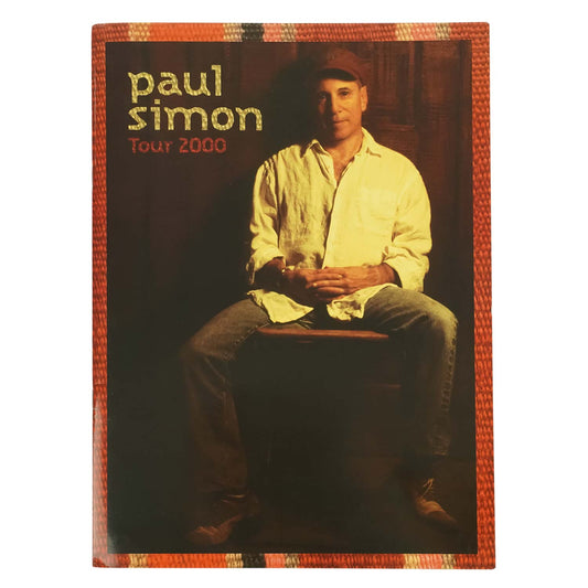 Paul Simon 2000 Tour Tour Book Front