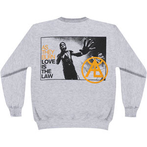 As They Burn Love Is The Law Sweatshirt Back