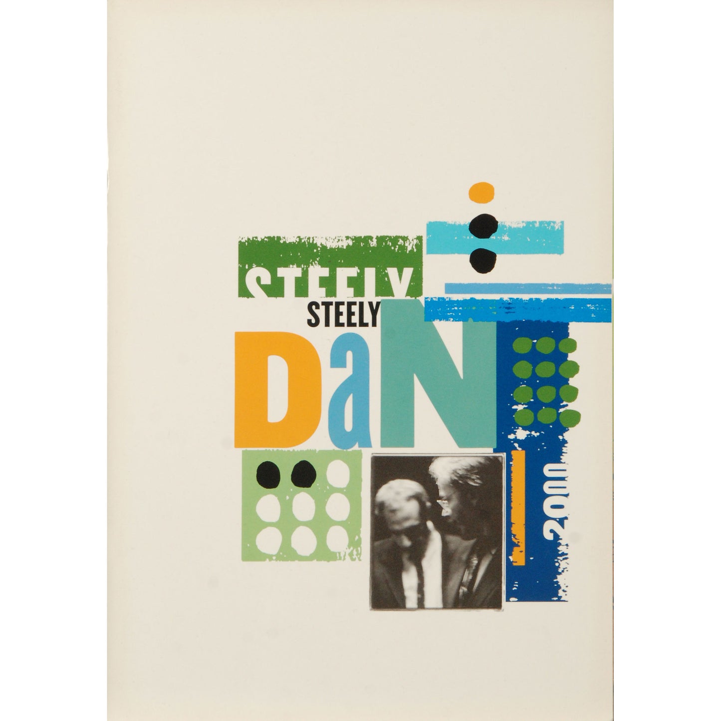 Steely Dan Y2K 2000 Tour Tour Book