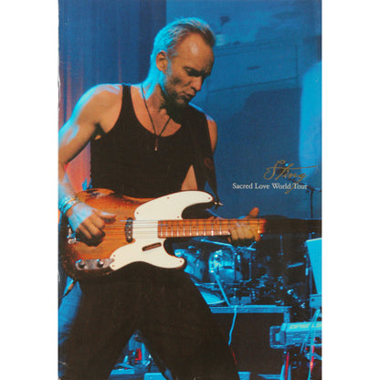 Sting Sacred Love Tour Book