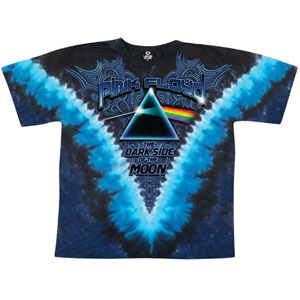 Pink Floyd Dark Side Of The Moon Tie Dye T-shirt Front