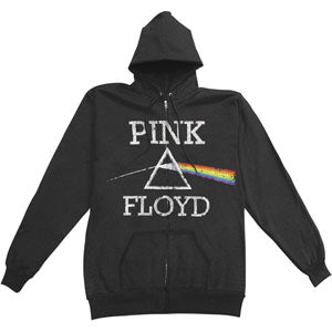 Pink Floyd Dark Side Classic Zipper Zippered Hooded Sweatshirt