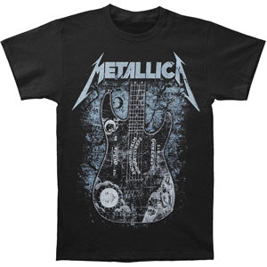 Metallica Kirk Ouijaboard Guitar T-shirt