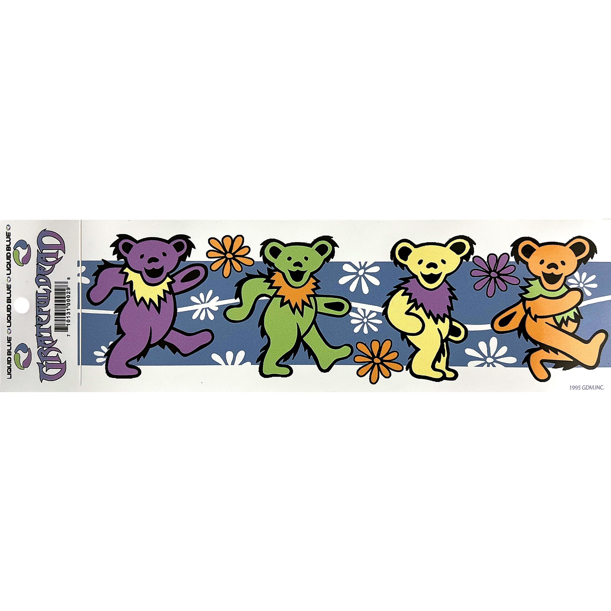 Bears And Flowers Window Sticker Sticker