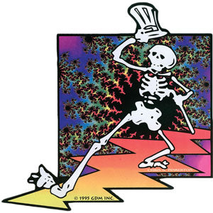 Grateful Dead Lightning Walker Sticker Front