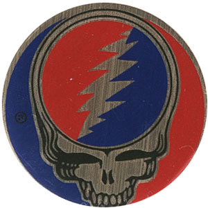 Grateful Dead Steal Your Face 1 Inch Metal Sticker