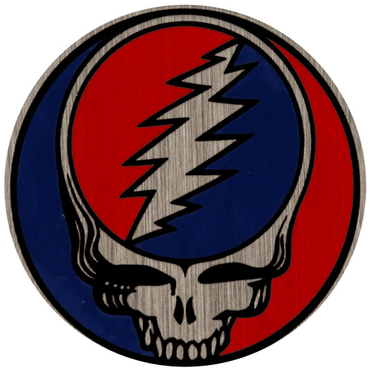 Grateful Dead Steal Your Face 3 Inch Metal Sticker