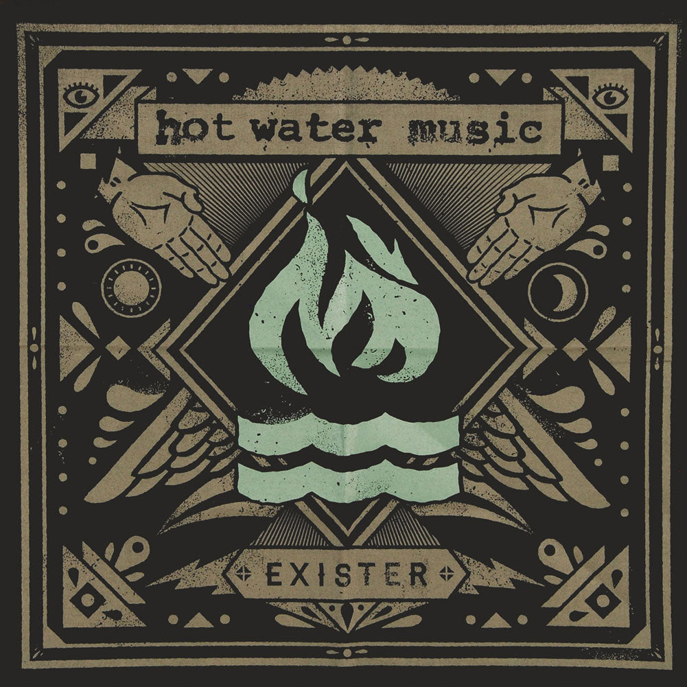 Hot Water Music Exister Bandana Front