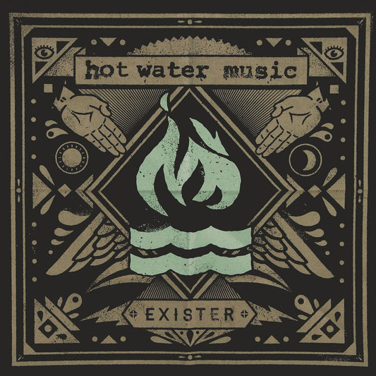 Hot Water Music Exister Bandana Front