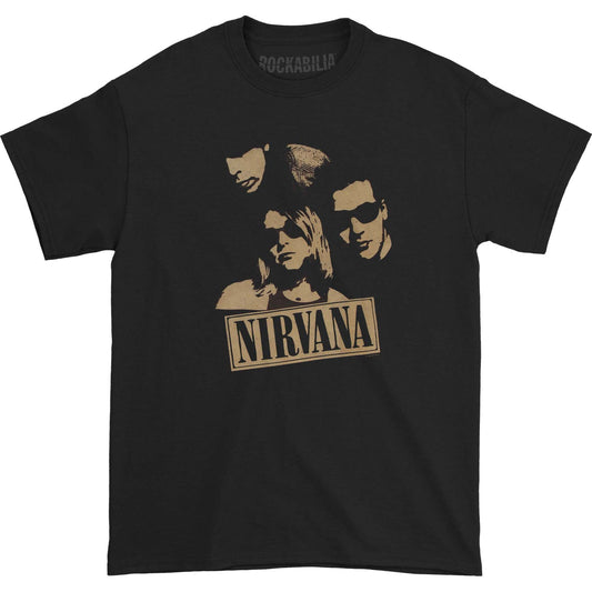 Nirvana Band Stencil T-shirt
