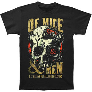 Of Mice & Men Leave Out All Our Skeletons T-shirt Front