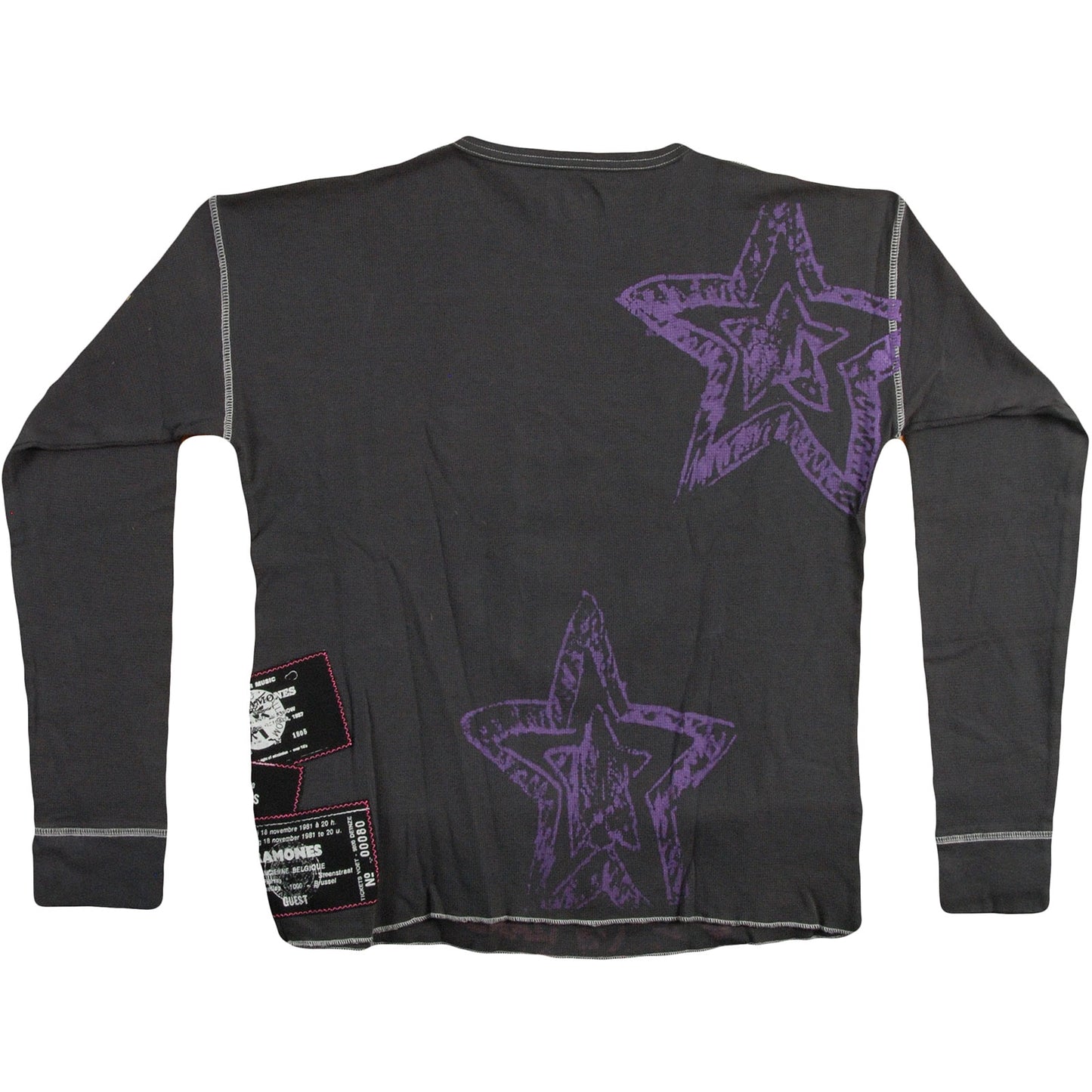 Ramones On Tour Thermal  Long Sleeve Back