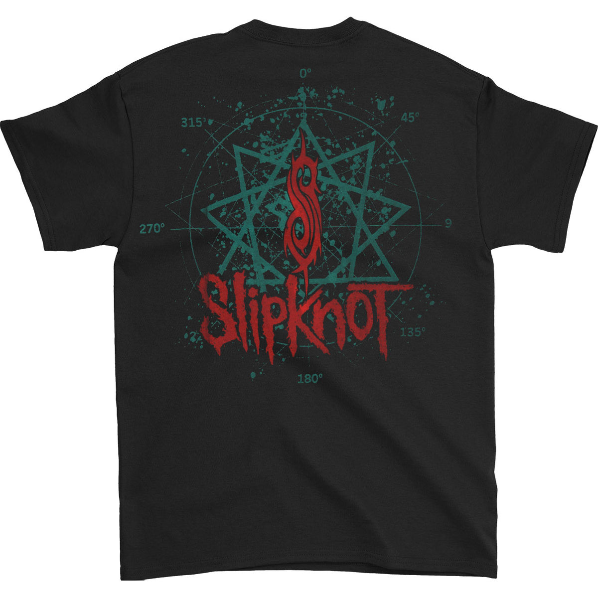 Slipknot Masks 2 T-shirt Back