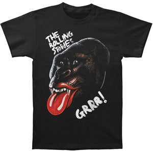 Rolling Stones Grrr Black Gorilla T-shirt Front