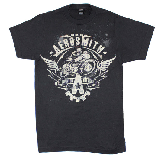 Aerosmith Livin' On The Edge Mens T T-shirt
