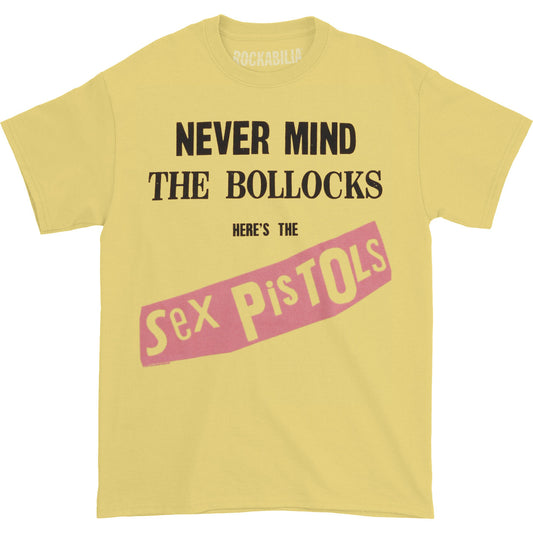 Yellow Nevermind The Bollocks T-shirt