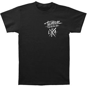 Terror Hard Lessons T-shirt Front