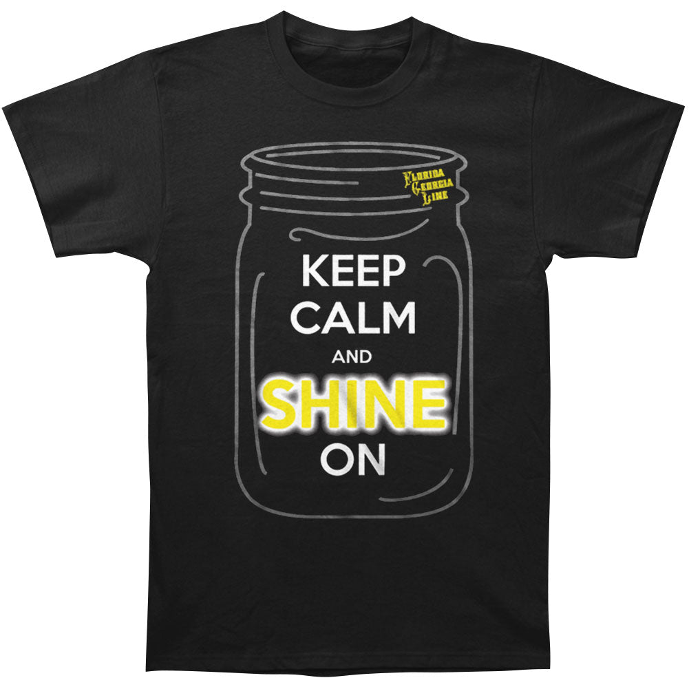 Florida Georgia Line Keep Calm And Shine On T-shirt Front