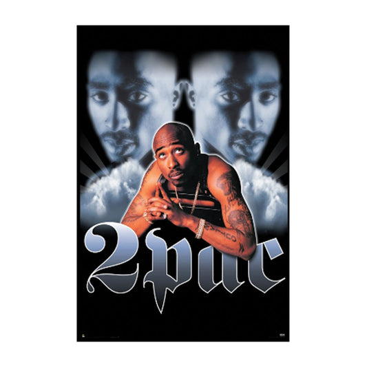 Tupac 2Pac Subway Poster Front