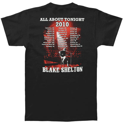 Blake Shelton Standing Live 2010 Tour T-shirt