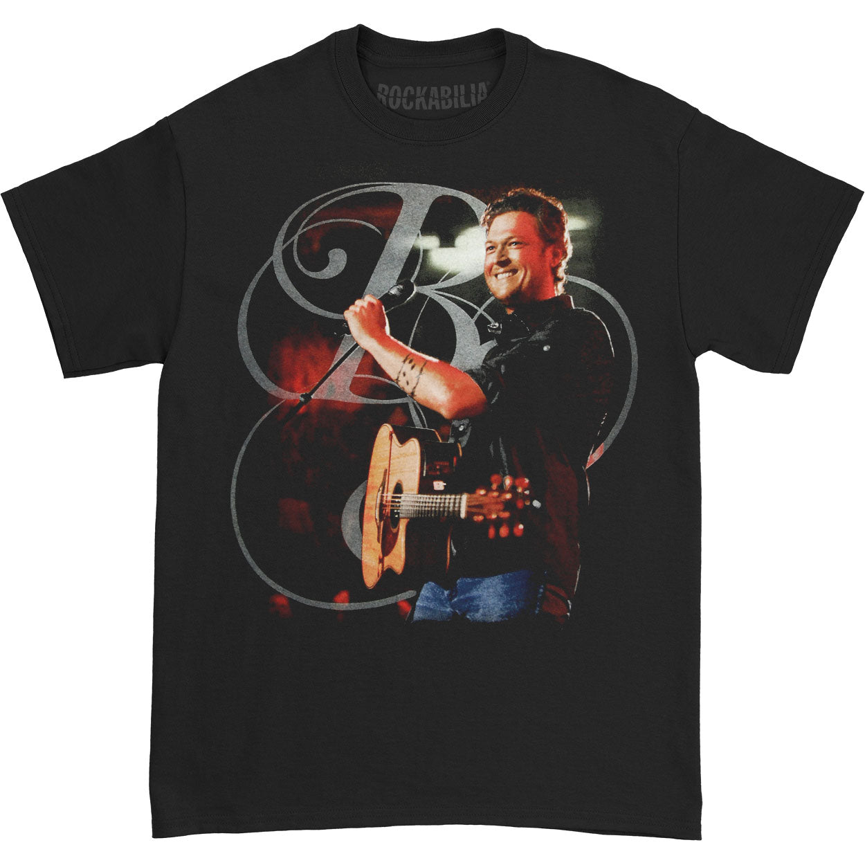 Blake Shelton Standing Live 2010 Tour T-shirt