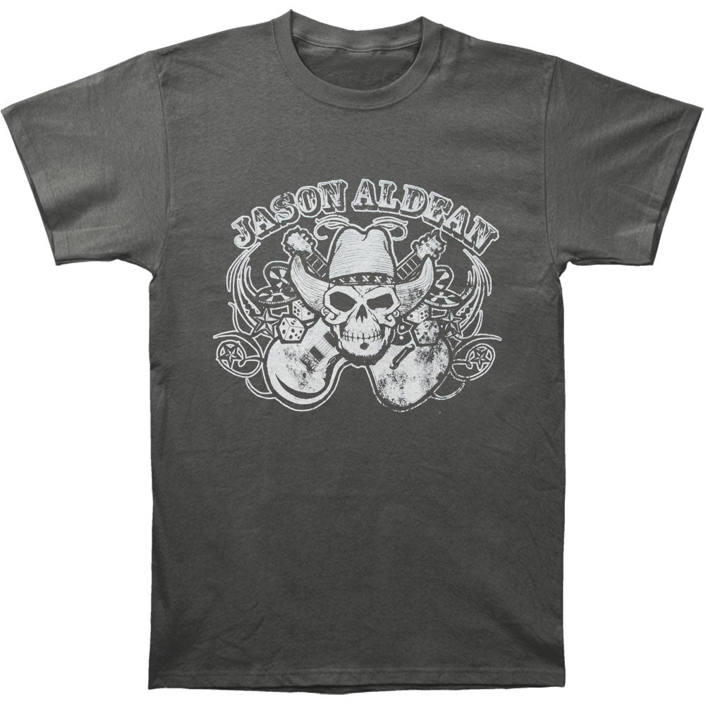 Jason Aldean Crossed Guitars Slim Fit T-shirt