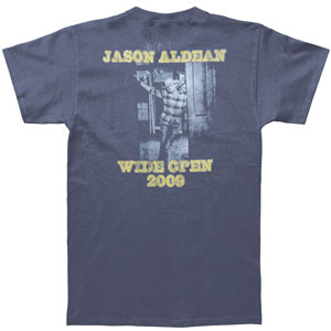 Jason Aldean Wide Open 2009 Tour T-shirt