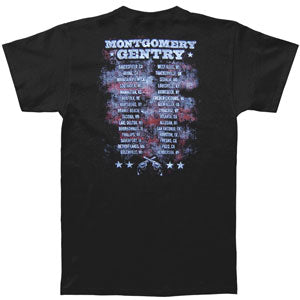 Montgomery Gentry Crossed Guns T-shirt