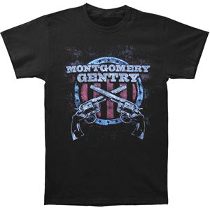 Montgomery Gentry Crossed Guns T-shirt