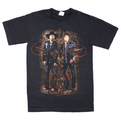 Montgomery Gentry Standing Live/Tour 2010 T-shirt Front